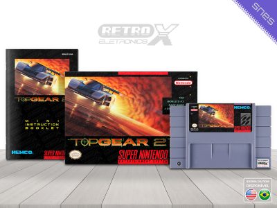Top Gear 2 2P Super Nintendo Completo