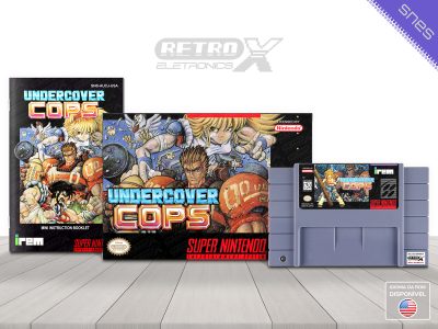 Undercover Cops AUCJ Super Nintendo Completo