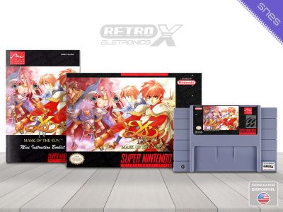 Ys 4 Mask of the Sun Y4 Super Nintendo Completo