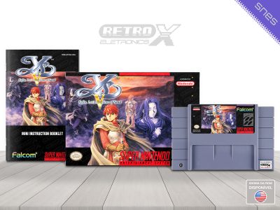 Ys 5 AYVE Super Nintendo Completo